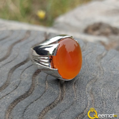 Aqeeq Stone Ring