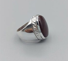 Aqeeq Stone Ring