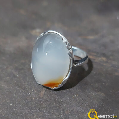 Aqeeq Stone Ring